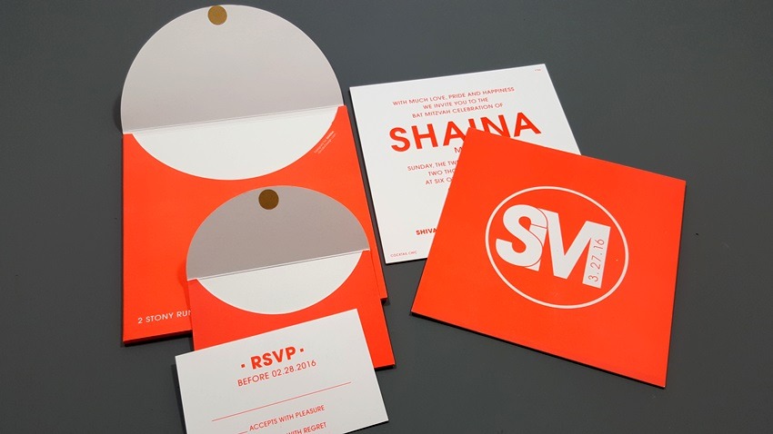 Mitzvah Foil Stamped Card
